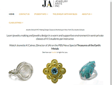 Tablet Screenshot of jewelryarts.com